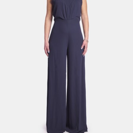 CARLA MONTANARINI TUTA JUMPSUIT BLUE NOTTE