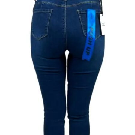 GRETHA MILANO JEANS PUSHUP DENIM SCURO