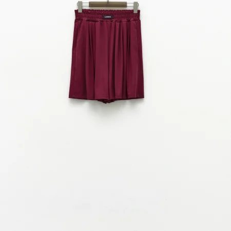 LUMINA SHORTS MORBIDO BORDEAUX