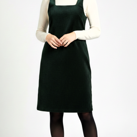 KARLEK ABITO IN VELLUTO VERDE
